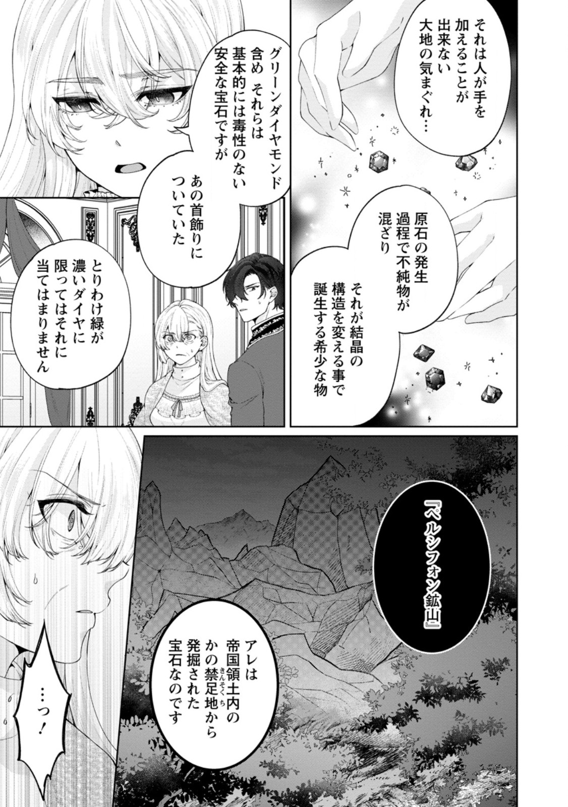 悪役令嬢の成り上がり～隣国で宝石の聖女と呼ばれるまで～ 第8話 - Page 11