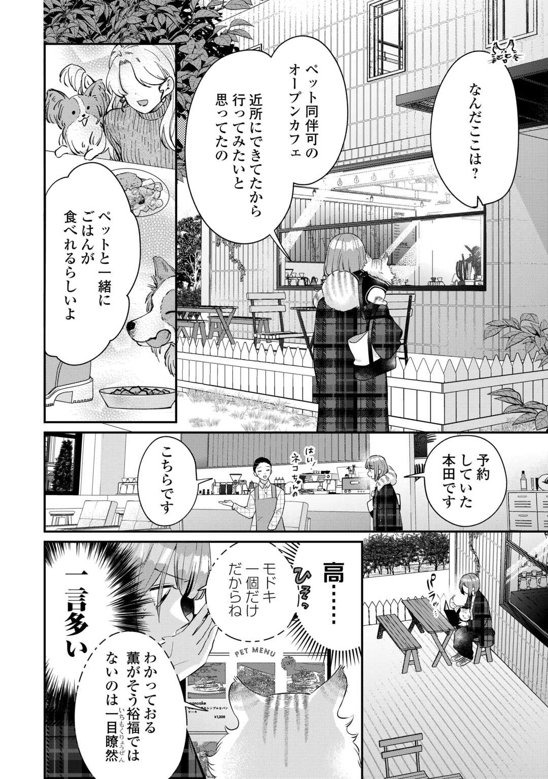 拾ったのが本当に猫かは疑わしい 第4.1話 - Page 6