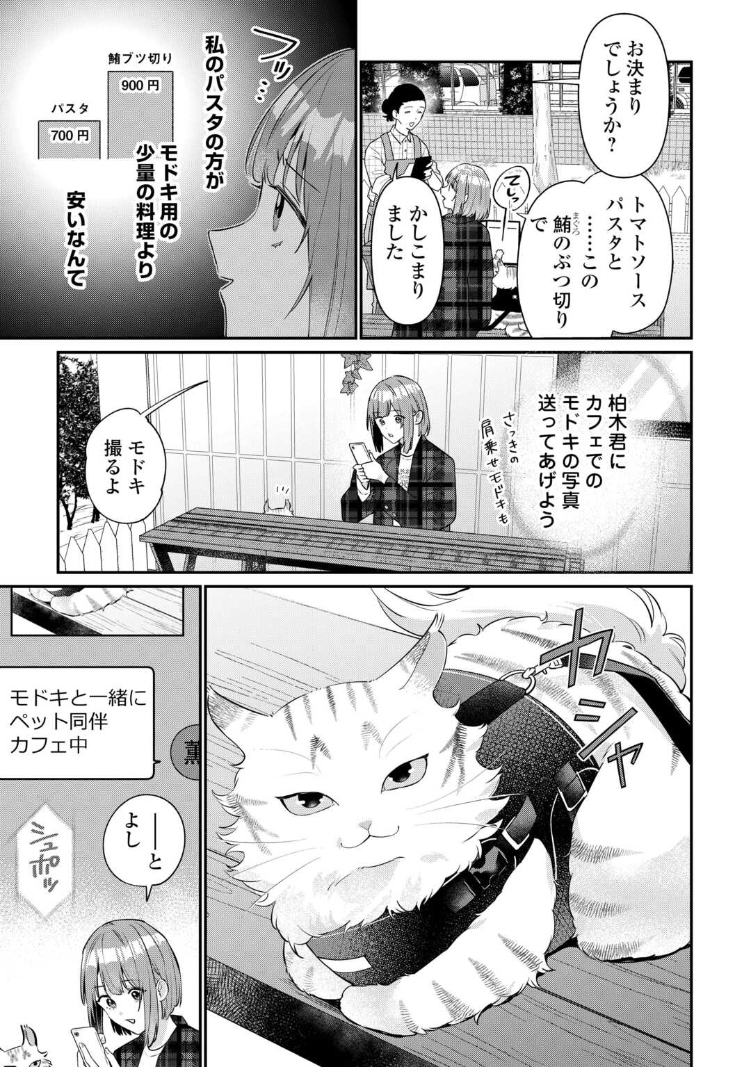 拾ったのが本当に猫かは疑わしい 第4.1話 - Page 7