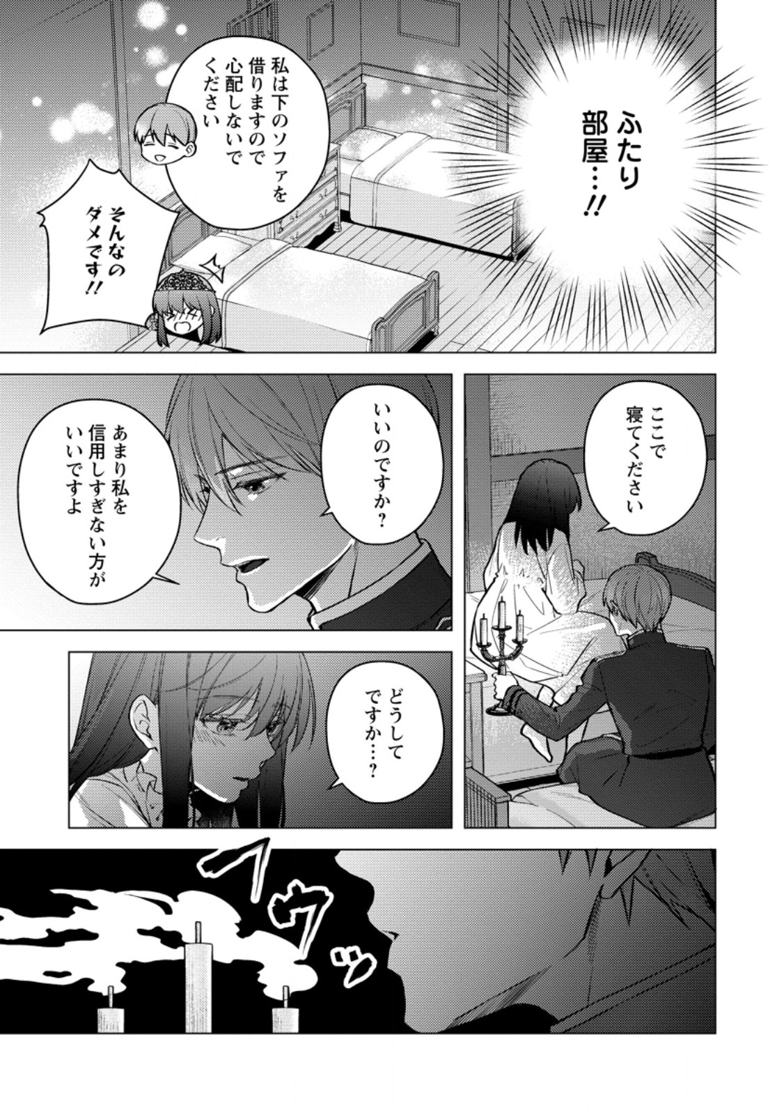 ヴェールの聖女 ヴェールの聖女 醜いと誤解された聖女、イケメン護衛騎士に溺愛される 第27.1話 - Page 3