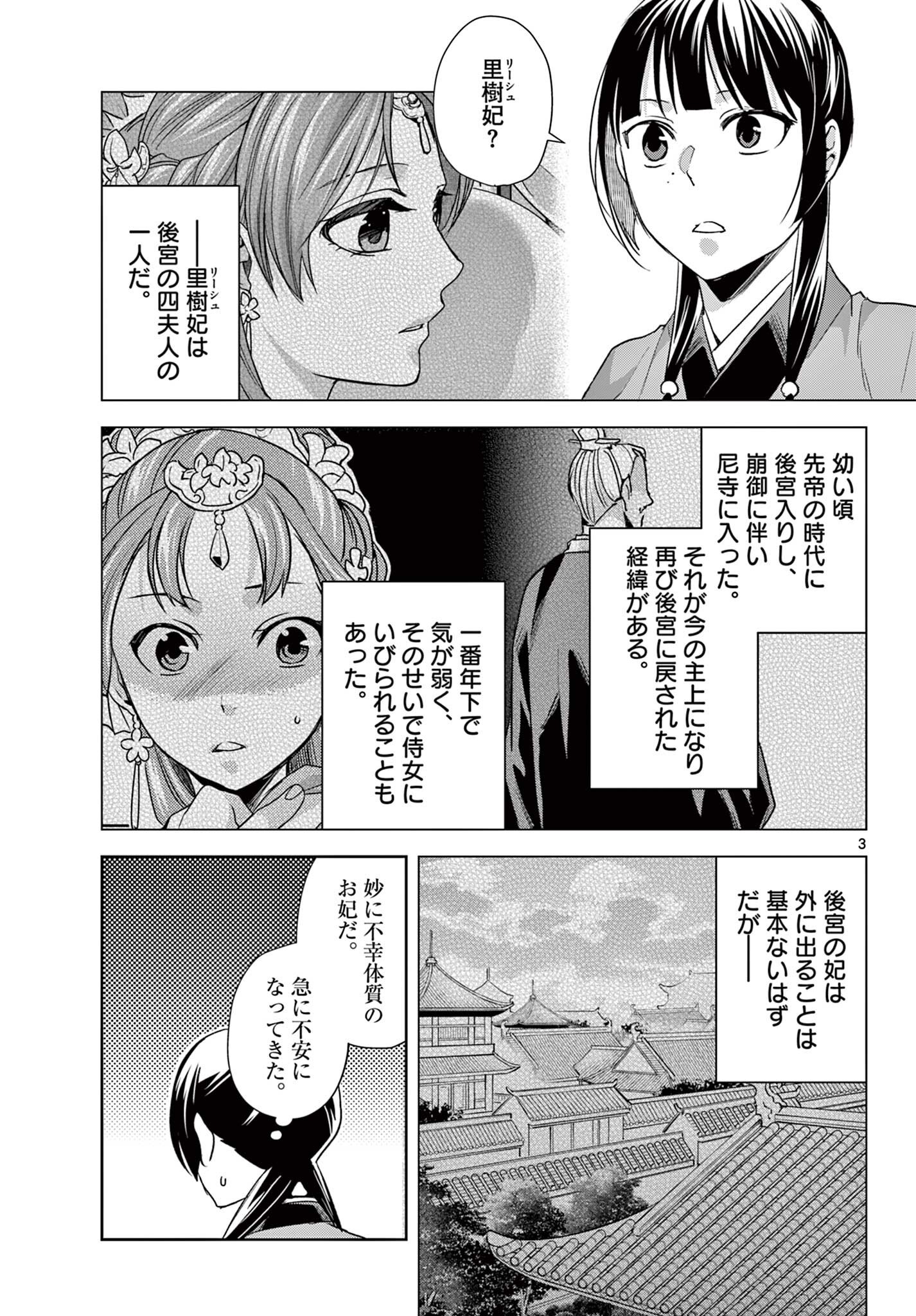 薬屋のひとりごと 猫猫の後宮謎解き手帳 第101.1話 - Page 3