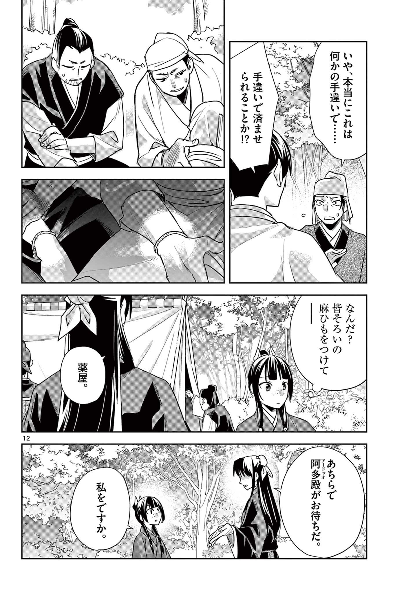 薬屋のひとりごと 猫猫の後宮謎解き手帳 第101.1話 - Page 12
