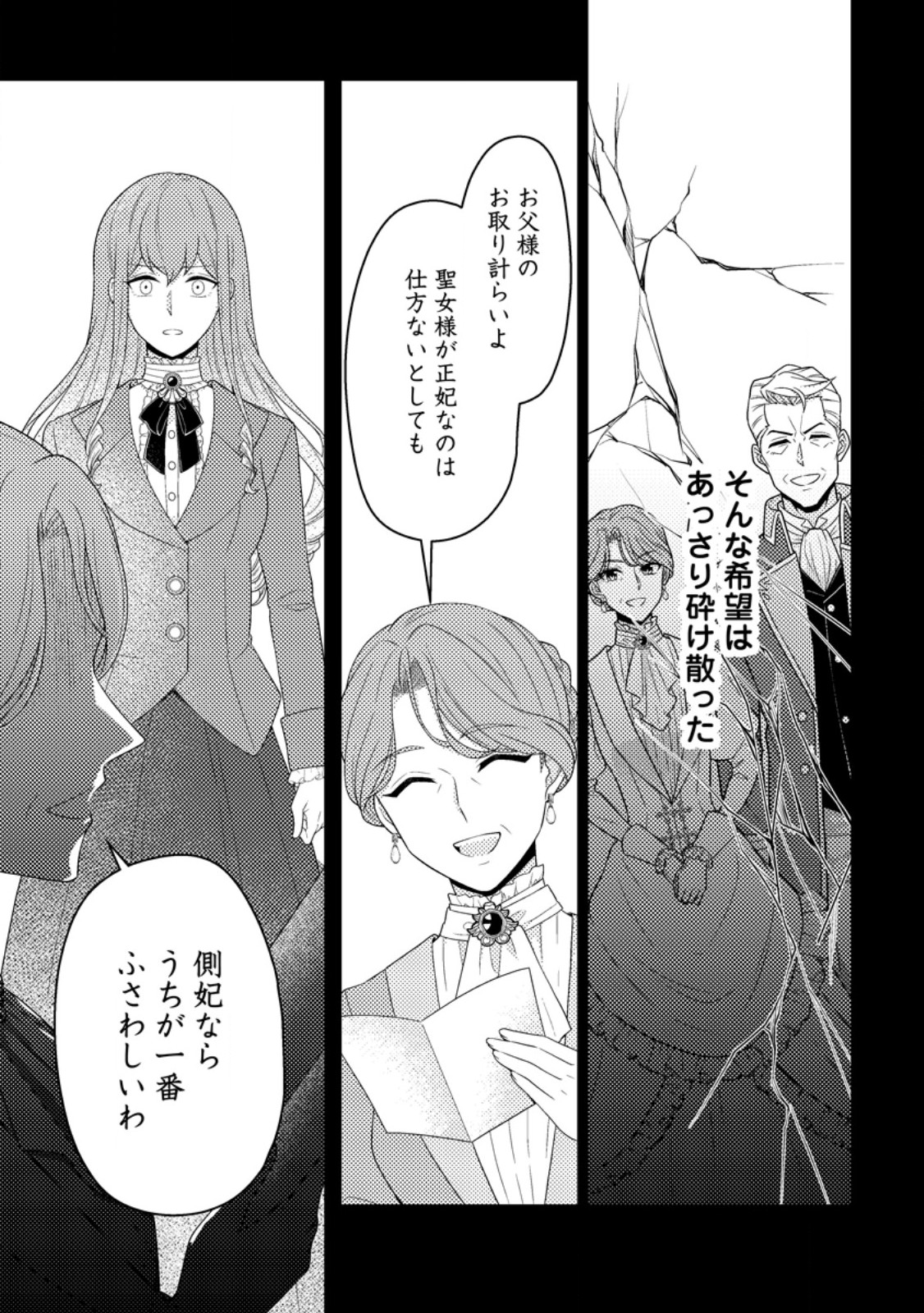 王妃になる予定でしたが、偽聖女の汚名を着せられたので逃亡したら、皇太子に溺愛されました。そちらもどうぞお幸せに。 第33.1話 - Page 9