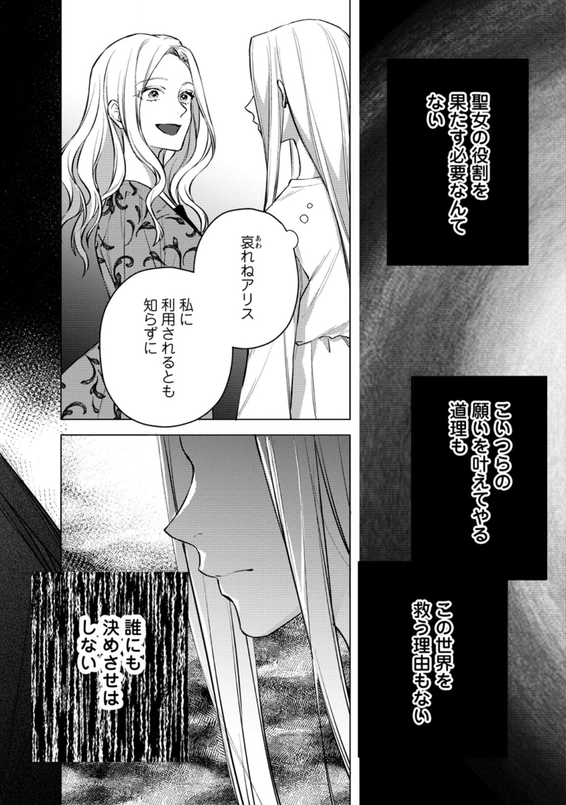 ヴェールの聖女 ヴェールの聖女 醜いと誤解された聖女、イケメン護衛騎士に溺愛される 第27.3話 - Page 9