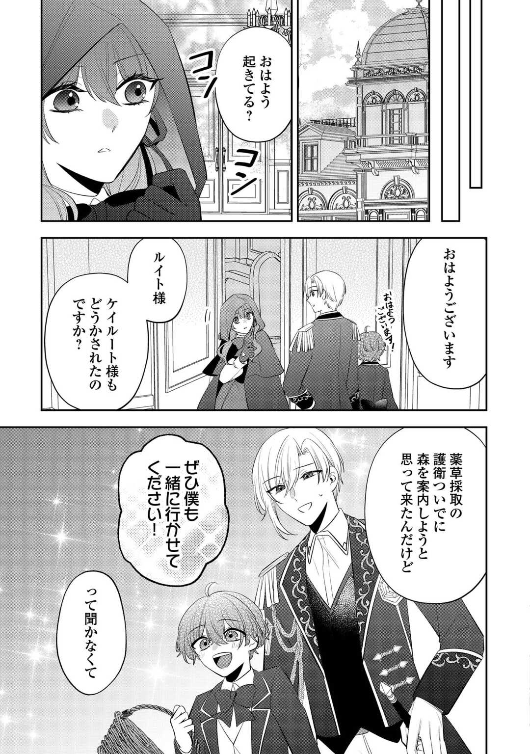 前世で処刑された聖女、今は黒薬師と呼ばれています 第6話 - Page 17