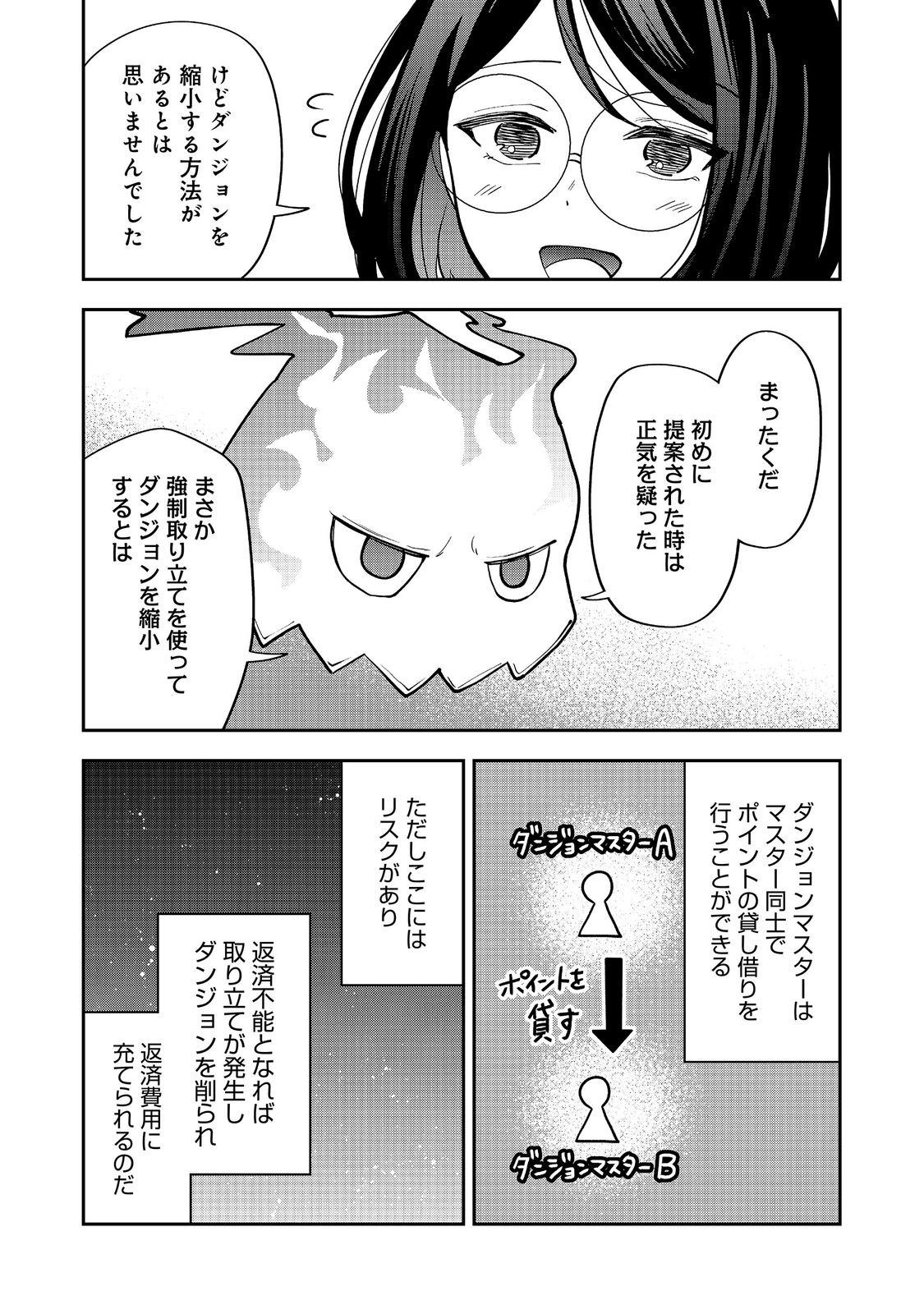 ダンジョンマスター班目～普通にやっても無理そうだからカジノ作ることにした～@COMIC 第11.2話 - Page 6
