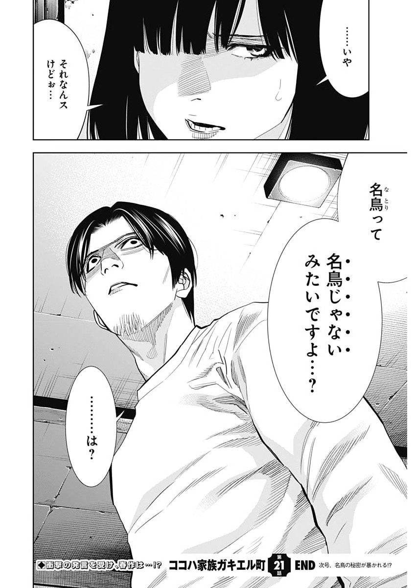 ココハ家族ガキエル町 第21話 - Page 22