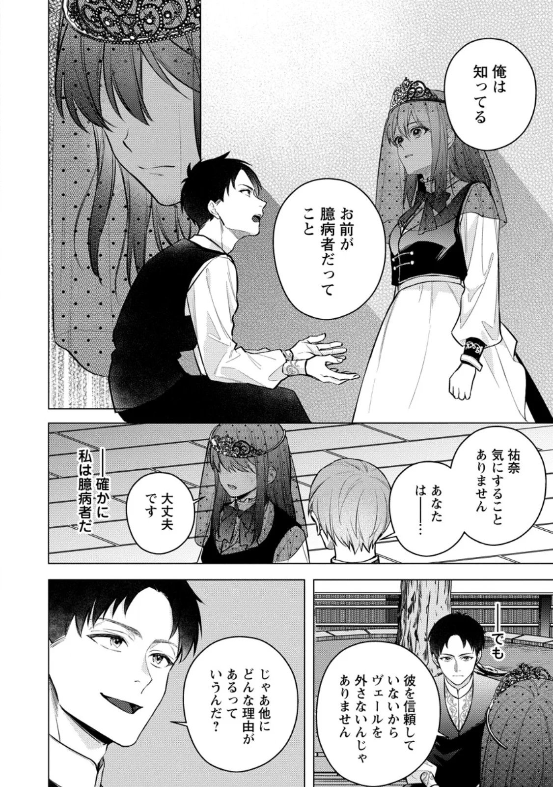 ヴェールの聖女 ヴェールの聖女 醜いと誤解された聖女、イケメン護衛騎士に溺愛される 第28.3話 - Page 3